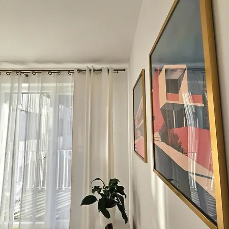 Super New Building Parking Wola-centrum Apartman